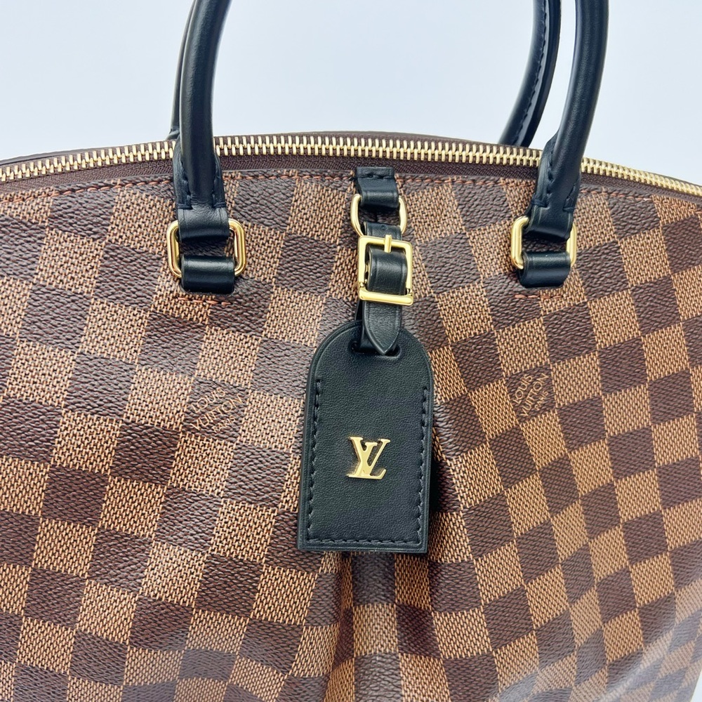 Louis Vuitton Slouchy MM Satchel Bag Shoulder Bag Damier Ebene Noir - Picture 6 of 11